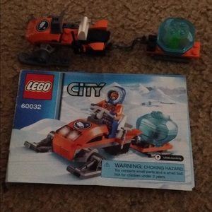 Lego City set The arctic snowmobile.